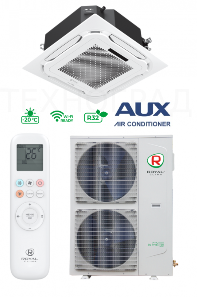 Кассетная сплит-система Royal Clima CO-4C 60HNDI